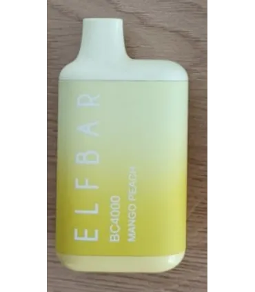 Перезаряжаемые одноразовые сигареты Elf bar BC4000 Mango Peach оптом, Elf Bar Original , 8,70 $