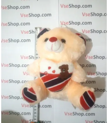 Плюшевый светящийся медвежонок мишка Тедди Teddy Bear I Love You оптом, TV Shop , 3,80 $