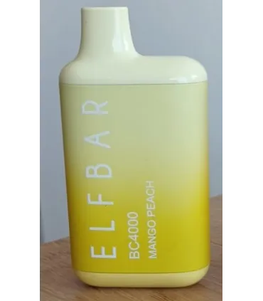 Перезаряжаемые одноразовые сигареты Elf bar BC4000 Mango Peach оптом, Elf Bar Original , 8,70 $