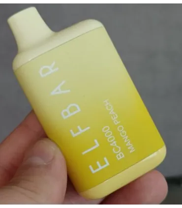 Перезаряжаемые одноразовые сигареты Elf bar BC4000 Mango Peach оптом, Elf Bar Original , 8,70 $
