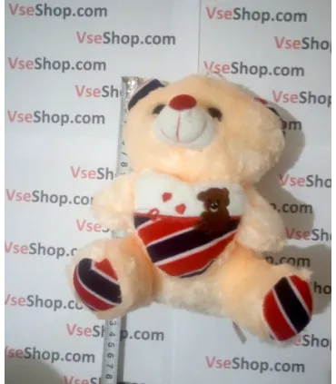 Плюшевый светящийся медвежонок мишка Тедди Teddy Bear I Love You оптом, TV Shop , 3,80 $