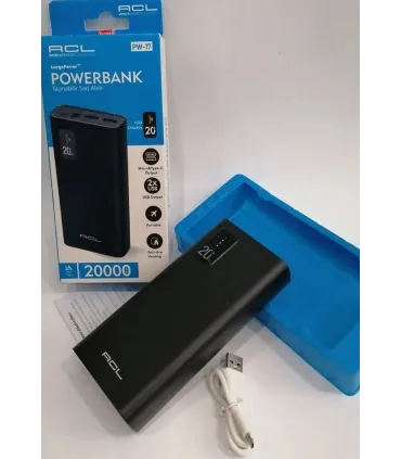 Універсальний акумулятор Powerbank ACL PW-17 20000 mAh оптом, ACL mobile phone accessories , 22,00 $