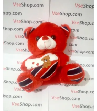 Плюшевый светящийся медвежонок мишка Тедди Teddy Bear I Love You оптом, TV Shop , 3,80 $