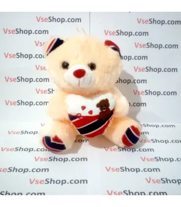 Плюшевый светящийся медвежонок мишка Тедди Teddy Bear I Love You оптом, TV Shop , 3,80 $