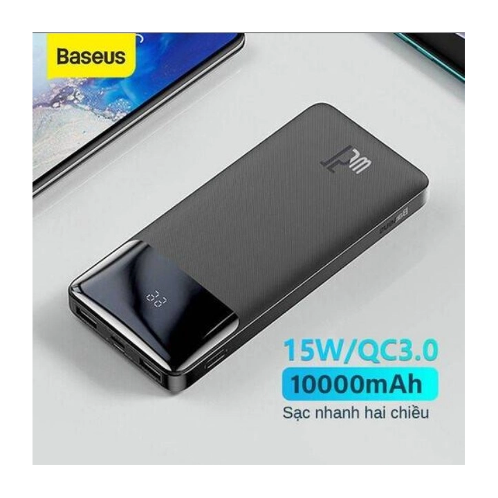 Power bank зі швидкою зарядкою 15W 10000 mAh Baseus Bipow PPBD10 оптом, Baseus , 16,50 $