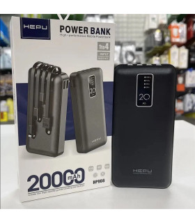 Универсальный аккумулятор Power bank HEPU HP966 20000 mAh оптом, HEPU , 20,00 $