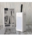 Мощный аккумулятор Power bank 30 000 mAh HEPU HP976 с фонариком
