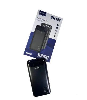 Универсальная внешняя батарея 7 in 1 HEPU HP205 10 000 mAh оптом, HEPU , 13,00 $
