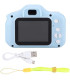 Детские фотоаппараты Smart Kids Camera X2 синий с ремешком оптом, TV Shop , 6,50 $