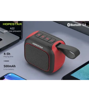 MP3 колонка Bluetooth HOPESTAR A22 Gray yellow оптом, Hopestar , 9,40 $