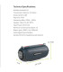 Bluetooth колонки HOPESTAR A41 RED оптом, Hopestar , 22,50 $