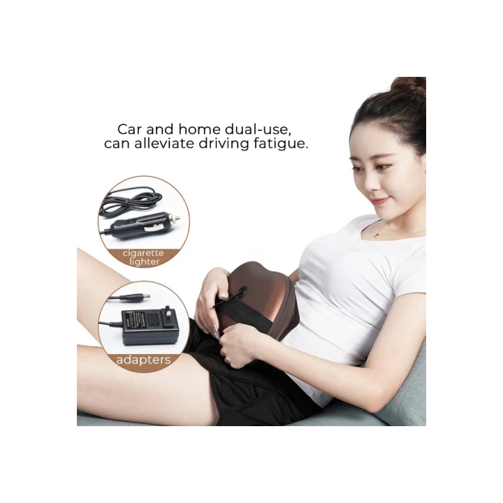 Массажная подушка для шеи и спины Massage Pillow 4 ролика оптом, TV Shop , 8,50 $