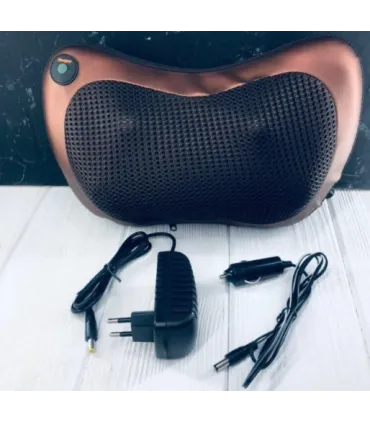 Масажна подушка для шиї та спини Massage Pillow 4 ролика оптом, TV Shop , 8,50 $