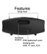 Колонка Bluetooth HOPESTAR H1 Party c микрофоном и зарядкой 15V/3A оптом, Hopestar , 65,00 $
