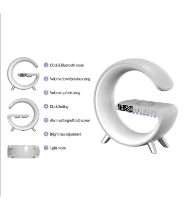 Мультифункциональная колонка кольцевая лампа G-Smart Light Sound Machine оптом, TV Shop , 22,00 $