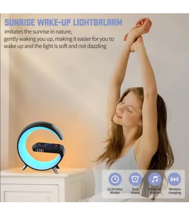 Мультифункциональная колонка кольцевая лампа G-Smart Light Sound Machine оптом, TV Shop , 22,00 $