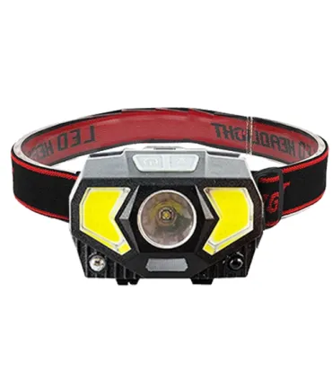 Налобний ліхтарик W-7707 XPG+2 COB (red/blue) оптом, Cope , 5,30 $