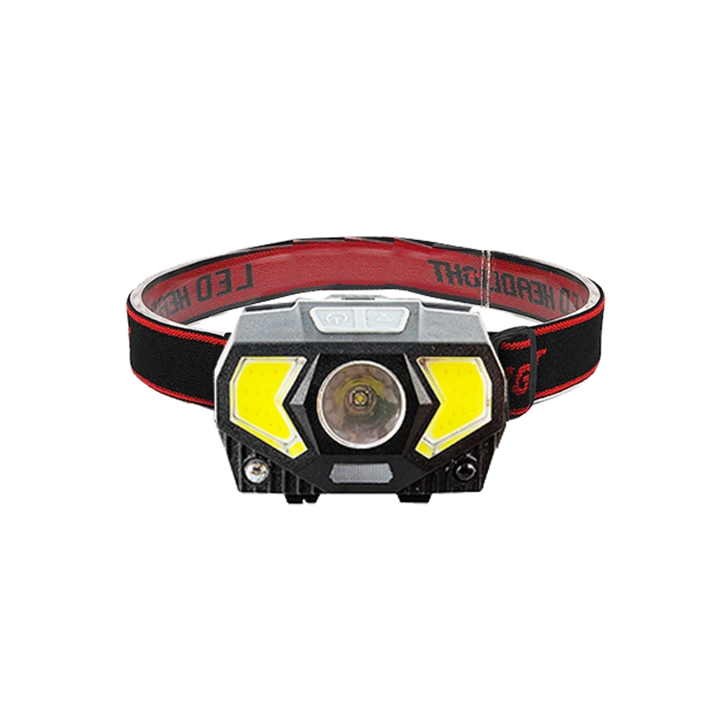 Налобный фонарик W-7707 XPG+2 COB (red/blue) оптом, Cope , 5,30 $