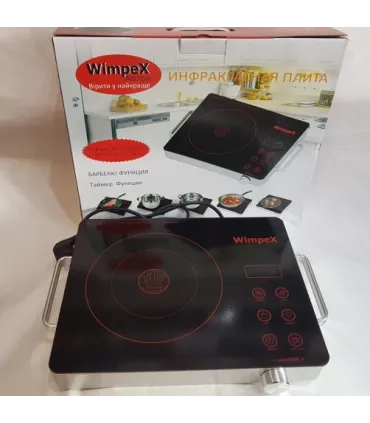 Професійна інфрачервона плита 2000Вт Wimpex WX-1324 оптом, WimpeX , 22,00 $