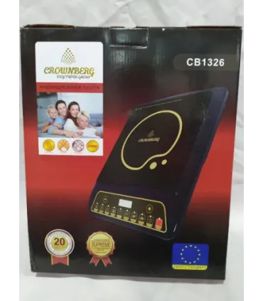 Індукційна плита з таймером Crownberg CB-1326 оптом, Crownberg , 15,00 $