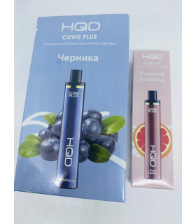 Одноразові електронні сигарети HQD Cuvie Plus 1200 затяжок Blueberry оптом, HQD , 3,20 $
