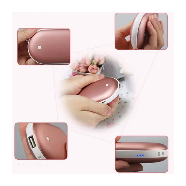 Грелка для рук Pebble Hand Warmer + PowerBank 5000 mAh оптом, Cope , 2,50 $