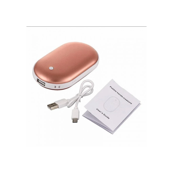 Грелка для рук Pebble Hand Warmer + PowerBank 5000 mAh оптом, Cope , 2,50 $