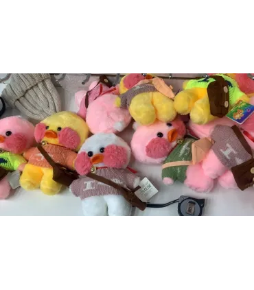 Мягкая игрушка Утка в очках ЛаЛаФанФан Дак LaLafanfan оптом, TV Shop , 4,50 $