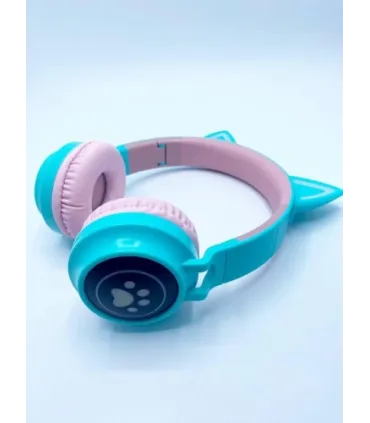 Детские беспроводные наушники ушки котика J28 Розовые оптом, TV Shop , 9,00 $
