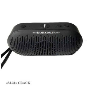 Портативная MP3 колонка Bluetooth M-31crack оптом, TV Shop , 3,25 $