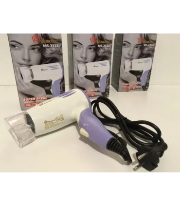 Фен для волосся дорожній складаний 1400W Domotec MS 3328 оптом, Domotec , 4,00 $