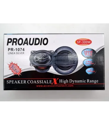 Автомобільні колонки у двері маленькі PROAUDIO PR-1074 300W оптом, PROAUDIO , 8,00 $