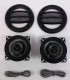 Автомобільні колонки у двері маленькі PROAUDIO PR-1074 300W оптом, PROAUDIO , 8,00 $