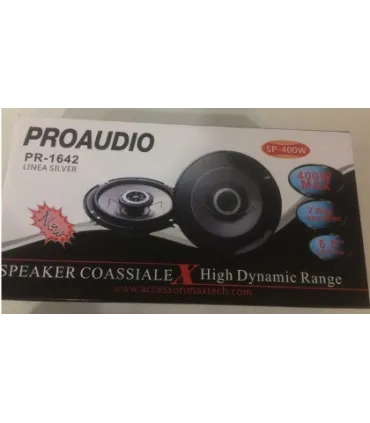 Автомобильные акустические круглые колонки PROAUDIO PR-1642 400W оптом, PROAUDIO , 11,00 $
