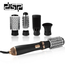 Фен гребінець випрямляч DSP 4 в 1, що обертається E50001 оптом, DSP , 21,00 $