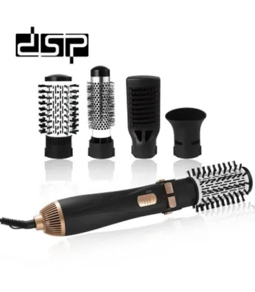 Фен гребінець випрямляч DSP 4 в 1, що обертається E50001 оптом, DSP , 21,00 $