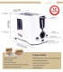 Тостер 750 Вт на 2 скибочки DSP KC2038 оптом, DSP , 13,50 $